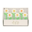 Bougies (5) Marguerites Fleurs Icônes-Meri Meri-MME-275432-CLÉMENT