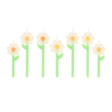 Bougies (5) Marguerites Fleurs Icônes-Meri Meri-MME-275432-CLÉMENT