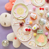 Assiettes de Carton (8) - Icônes-Meri Meri-MME-275477-CLÉMENT