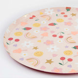 Assiettes de Carton (8) - Icônes-Meri Meri-MME-275477-CLÉMENT