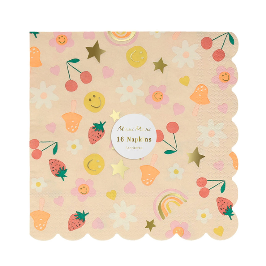 Grandes Serviettes (16) - Icônes-Meri Meri-MME-275495-CLÉMENT