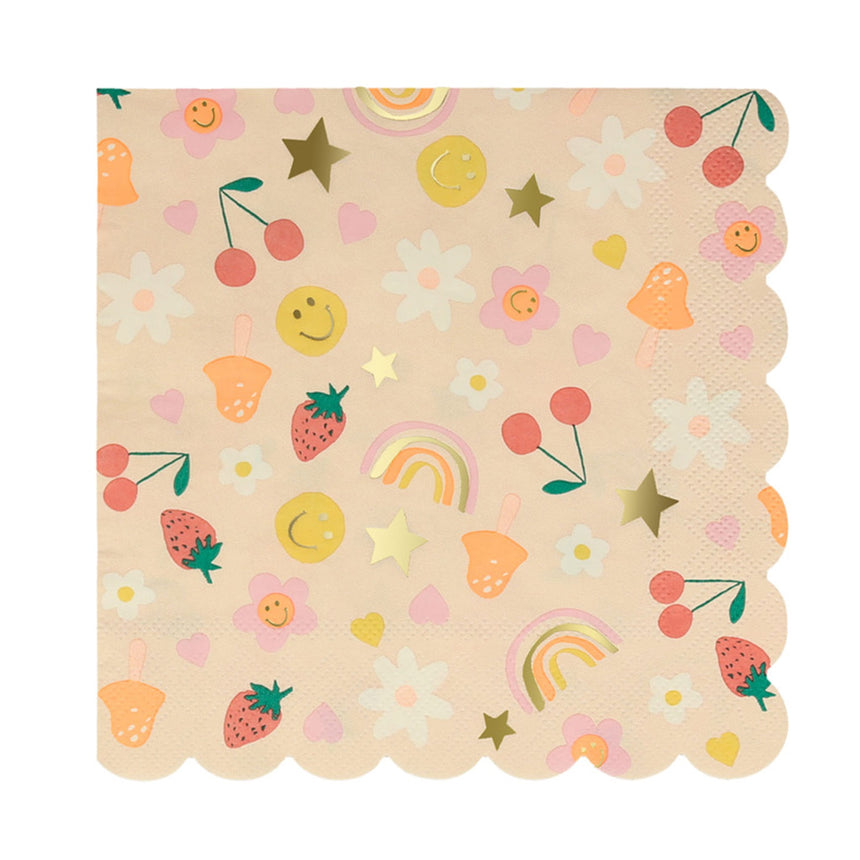 Grandes Serviettes (16) - Icônes-Meri Meri-MME-275495-CLÉMENT