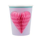Verres de Carton Motifs Assortis Fleurs Icônes (8)-Meri Meri-MME-275513-CLÉMENT