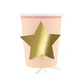 Verres de Carton Motifs Assortis Fleurs Icônes (8)-Meri Meri-MME-275513-CLÉMENT