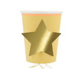 Verres de Carton Motifs Assortis Fleurs Icônes (8)-Meri Meri-MME-275513-CLÉMENT