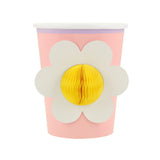 Verres de Carton Motifs Assortis Fleurs Icônes (8)-Meri Meri-MME-275513-CLÉMENT