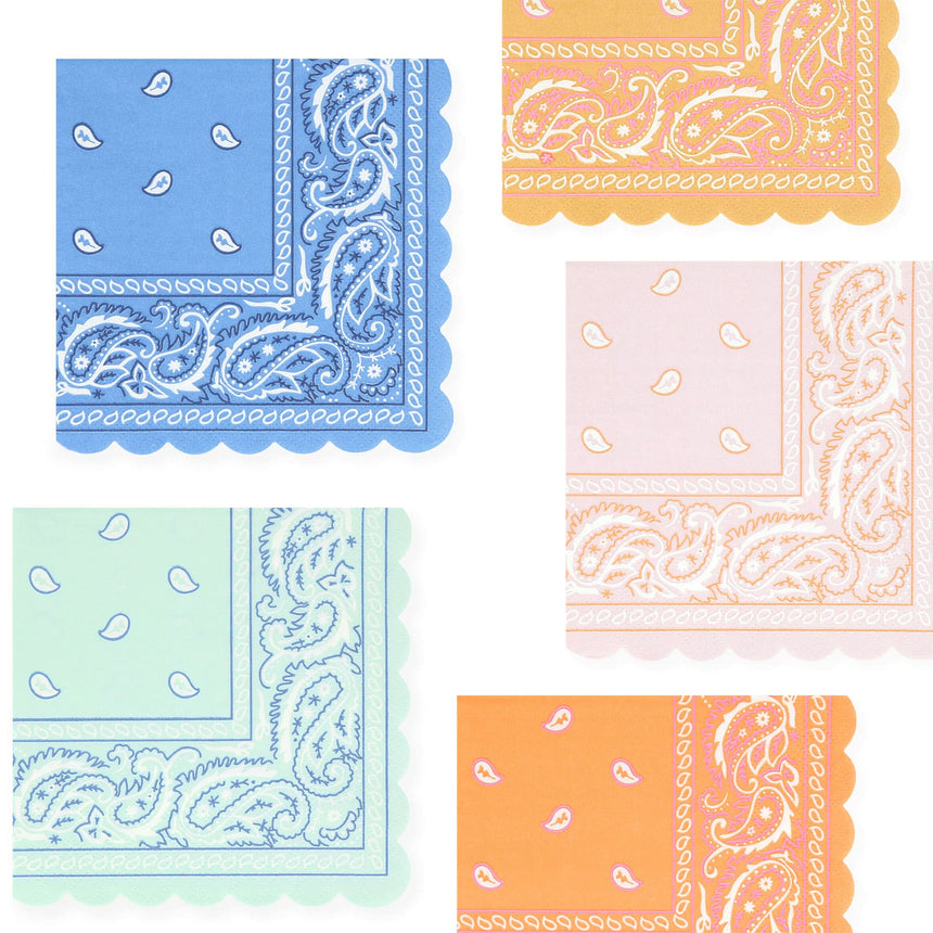 Serviettes en Papier (16) - Western-Meri Meri-MME-285828-CLÉMENT