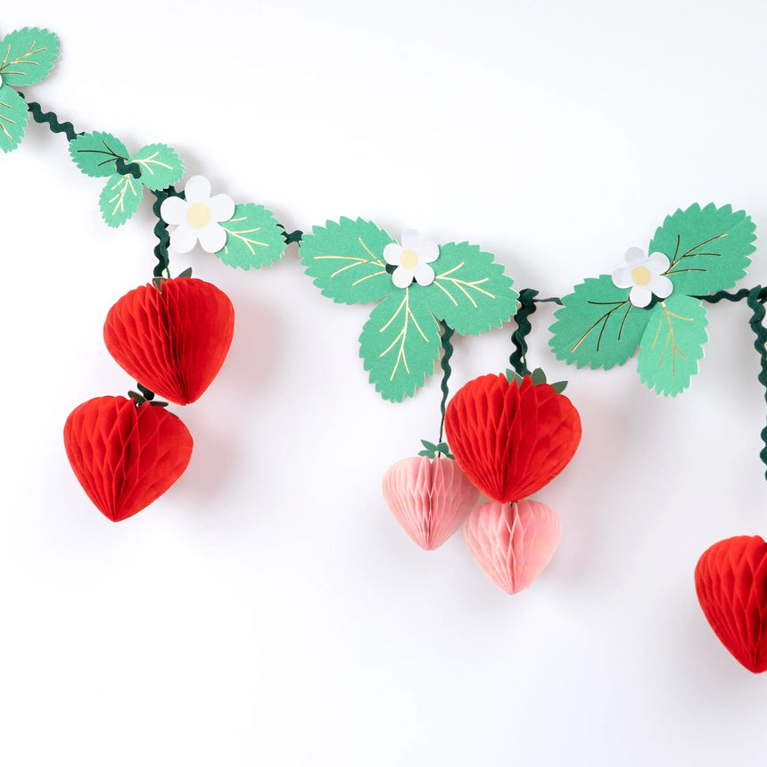 Guirlande De Fraises-Meri Meri-MME-285990-CLÉMENT