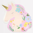 Assiettes de Carton (8) - Licornes-Meri Meri-MME-286278-CLÉMENT
