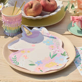 Assiettes de Carton (8) - Licornes-Meri Meri-MME-286278-CLÉMENT