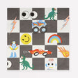 Serviettes en Papier (16) - Rétro Dinosaure-Meri Meri-MME-287331-CLÉMENT