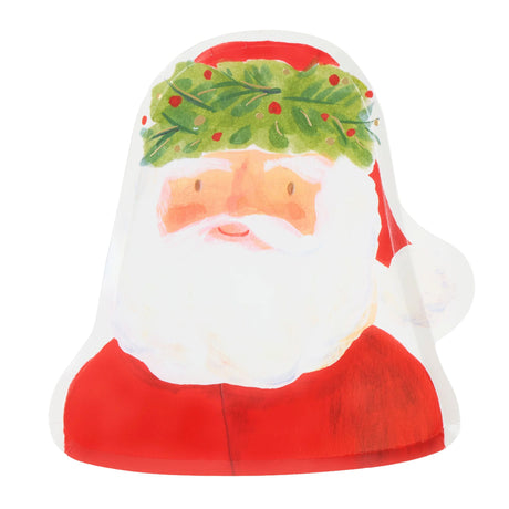 Assiettes en papier Père Noël (x 8)-Meri Meri-MME-303639-CLÉMENT