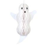 Décorations de fantômes suspendues en papier alvéolé (x 6)-Meri Meri-MME-303936-CLÉMENT