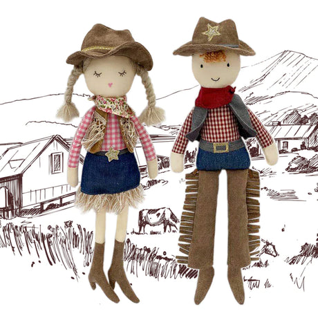 Poupée Cowboy Cooper-Mon Ami-MMI-37761-CLÉMENT