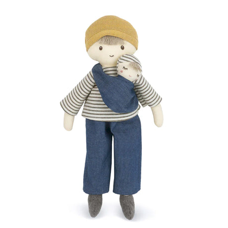 Poupée Papa Et Bébé-Mon Ami-MMI-LD1105-CLÉMENT
