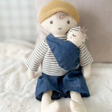 Poupée Papa Et Bébé-Mon Ami-MMI-LD1105-CLÉMENT