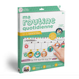 Calendrier Ma routine quotidienne – 25 aimants + 2 tableaux + 1 marqueur-Minimo-MMO-FRRQ-0025T-CLÉMENT