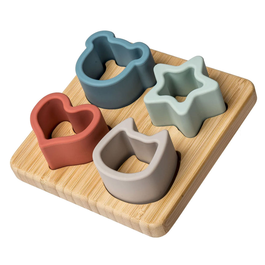 Formes Trieur en Silicone et Bambou-Mary Meyer-MMR-MM26304-CLÉMENT