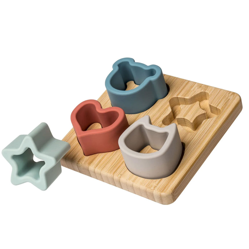 Formes Trieur en Silicone et Bambou-Mary Meyer-MMR-MM26304-CLÉMENT