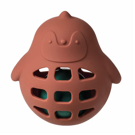 Hochet Silicone - Pingouin-Mary Meyer-MMR-MM26316-CLÉMENT