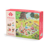 Mini Casse-têtes (4) Les Saisons-Moulin Roty-MRO-632440-CLÉMENT