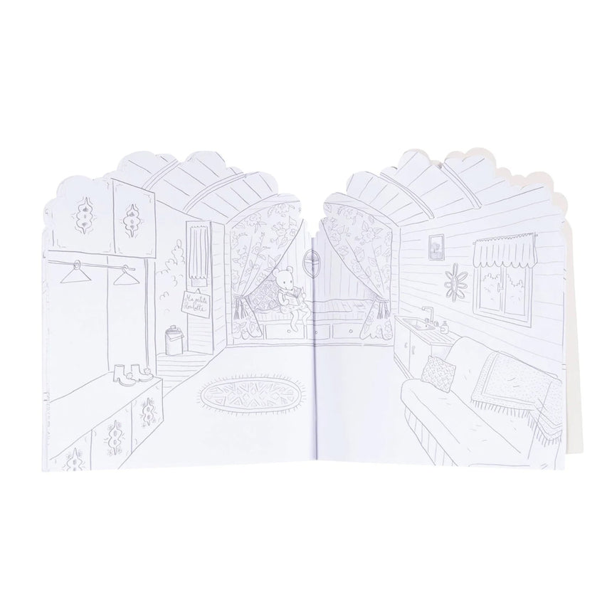 Cahier D'Autocollants - La Maison Aux 160 Stickers-Moulin Roty-MRO-632626-CLÉMENT