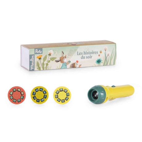 Coffret Lampe à Histoire - Trois Petit Lapins-Moulin Roty-MRO-678361-CLÉMENT