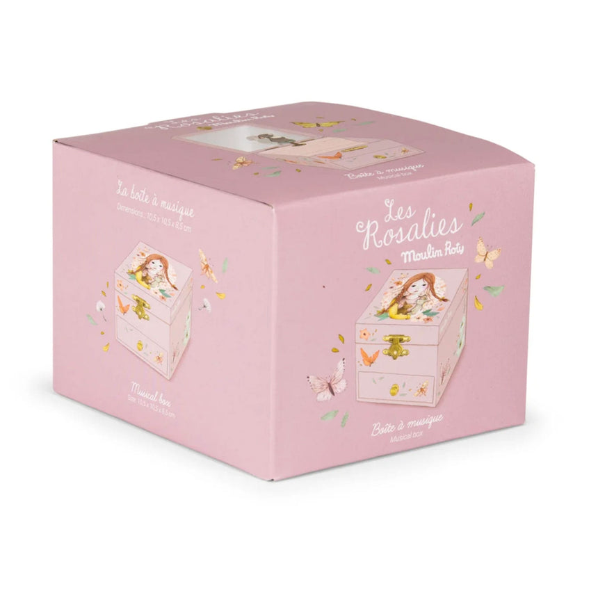 Boîte à musique coffret Les Rosalies-Moulin Roty-MRO-710105-CLÉMENT
