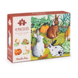 Mini Casse-têtes (4) Animaux-Moulin Roty-MRO-712449-CLÉMENT