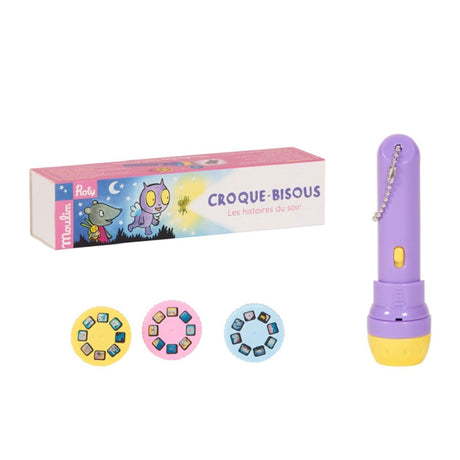 Coffret Lampe à Histoire - Croque-Bisous-Moulin Roty-MRO-894367-CLÉMENT