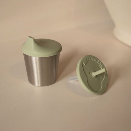 Gobelet 2en1 Stainless/Silicone - Vert Tendre-Micasso-MSO-HAFGOB2VRT-CLÉMENT