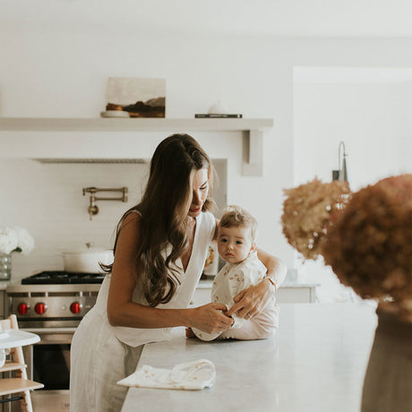 Bavoir Manches Longues Pochette intégrée 6-24mois - Petit Ourson-Micasso-MSO-JIBAV01-OU-CLÉMENT
