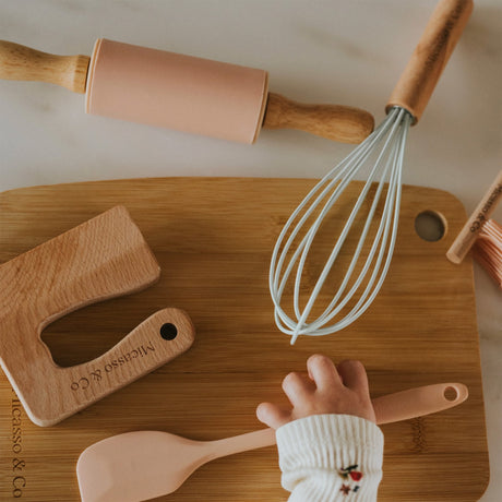 Ensemble Mini Chef 7-en-1 - Rose Guimauve-Micasso-MSO-MNCHEF-RG-CLÉMENT
