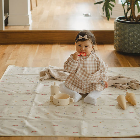 Tapis de Sol Imperméable Multi-Usage - Les Fleurs-Micasso-MSO-TAPISSOLFLEU-CLÉMENT