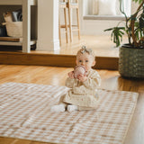 Tapis de Sol Imperméable Multi-Usage - Vichy Caramel-Micasso-MSO-TAPISSOLVCAR-CLÉMENT