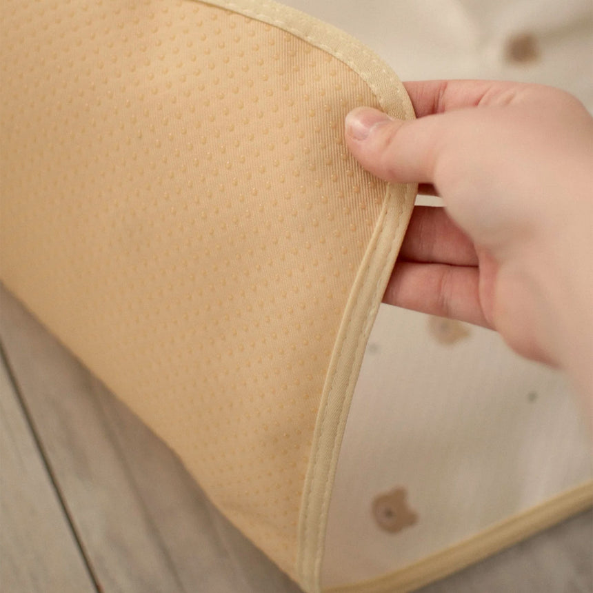 Tapis de Sol Imperméable Multi-Usage - Vichy Caramel-Micasso-MSO-TAPISSOLVCAR-CLÉMENT