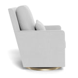 Fauteuil Berçant et Pivotant Como - Ash / Or-Monte-MTE-COMO-ASH-OR-CLÉMENT