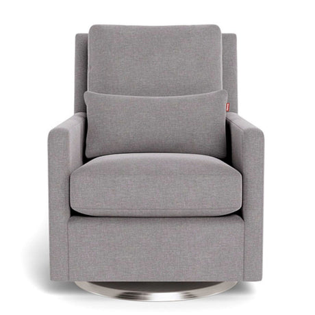 Fauteuil Berçant et Pivotant Como - Pepper Gris / Argent-Monte-MTE-COMO-PEPP-AR-CLÉMENT