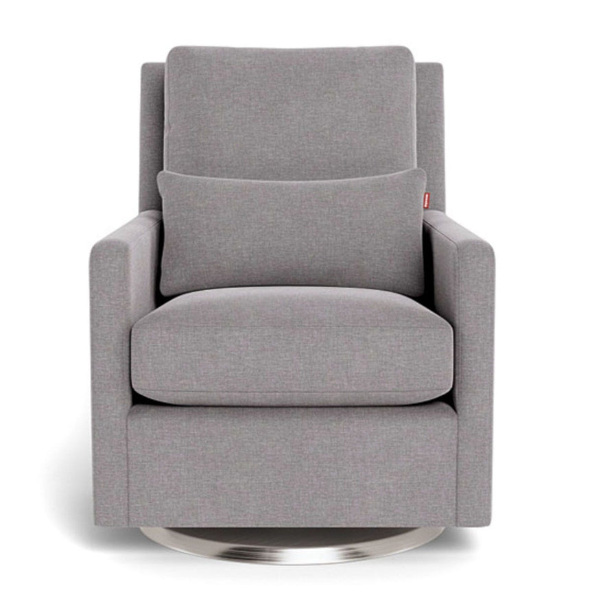 Fauteuil Berçant et Pivotant Como - Pepper Gris / Argent-Monte-MTE-COMO-PEPP-AR-CLÉMENT