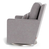 Fauteuil Berçant et Pivotant Como - Pepper Gris / Argent-Monte-MTE-COMO-PEPP-AR-CLÉMENT