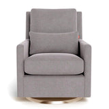 Fauteuil Berçant et Pivotant Como - Pepper Gris / Or-Monte-MTE-COMO-PEPP-OR-CLÉMENT