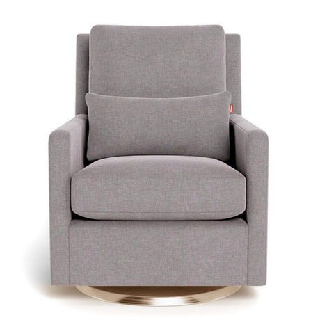 Fauteuil Berçant et Pivotant Como - Pepper Gris / Or-Monte-MTE-COMO-PEPP-OR-CLÉMENT
