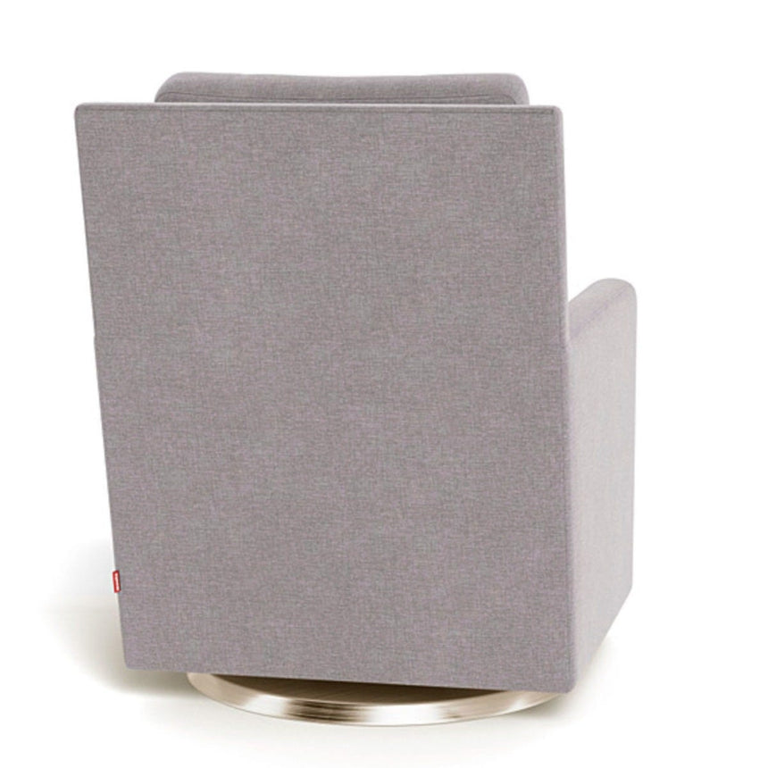 Fauteuil Berçant et Pivotant Como - Pepper Gris / Or-Monte-MTE-COMO-PEPP-OR-CLÉMENT