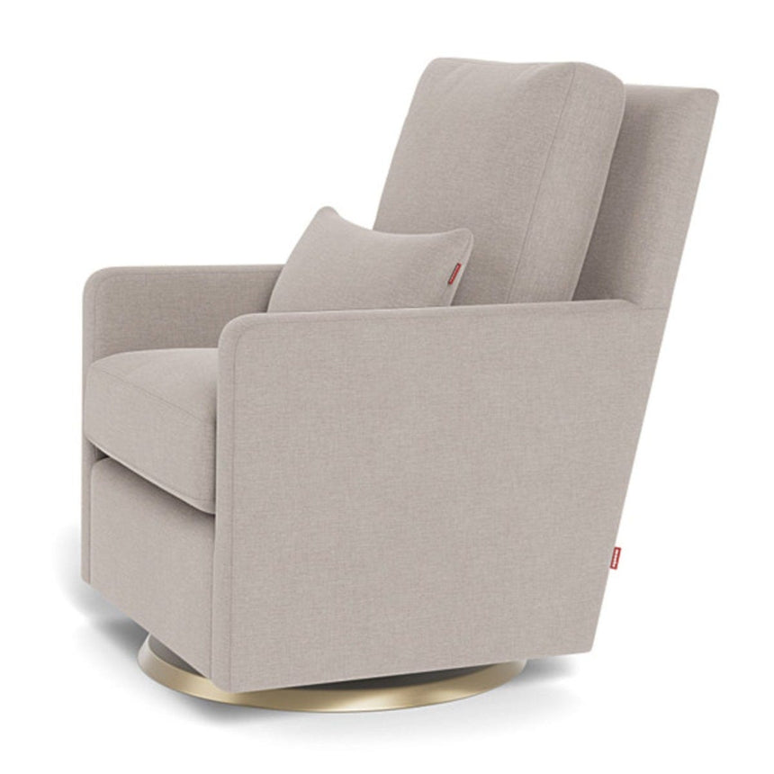 Fauteuil Berçant et Pivotant Como - Sand / Or-Monte-MTE-COMO-SAND-OR-CLÉMENT