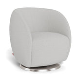 Fauteuil Berçant et Pivotant Gem - Fog grey / Argent-Monte-MTE-GEM-GREY-AR-CLÉMENT