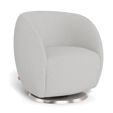 Fauteuil Berçant et Pivotant Gem - Fog grey / Argent-Monte-MTE-GEM-GREY-AR-CLÉMENT