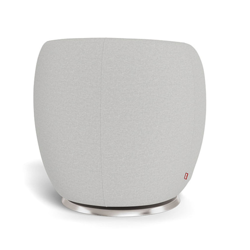 Fauteuil Berçant et Pivotant Gem - Fog grey / Argent-Monte-MTE-GEM-GREY-AR-CLÉMENT