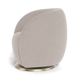 Fauteuil Berçant et Pivotant Gem - Sand / Or-Monte-MTE-GEM-SAND-OR-CLÉMENT