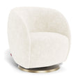 Fauteuil Berçant et Pivotant Gem - Sheepskin / Or-Monte-MTE-GEM-SHEEP-OR-CLÉMENT