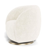 Fauteuil Berçant et Pivotant Gem - Sheepskin / Or-Monte-MTE-GEM-SHEEP-OR-CLÉMENT